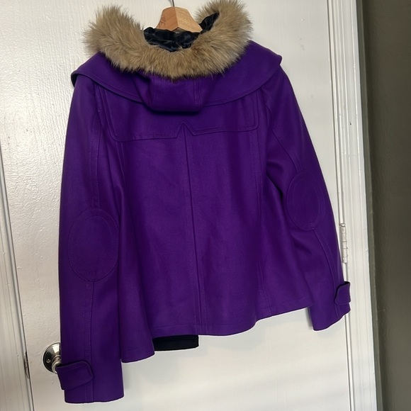 Juicy couture iris fur lined coat - Picture 5 of 7